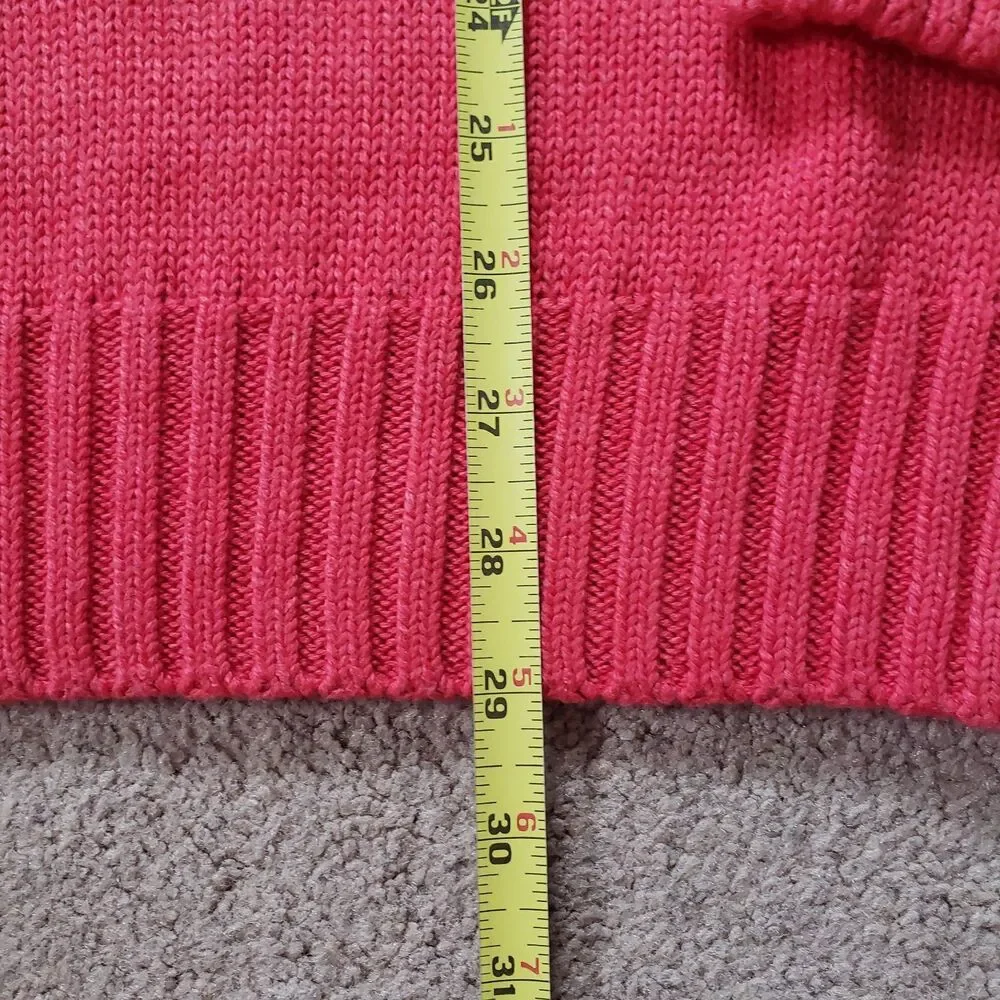 NWT Polo Ralph Lauren Iconic Flag Size XL Unisex USA Made Topaz Red Sweater